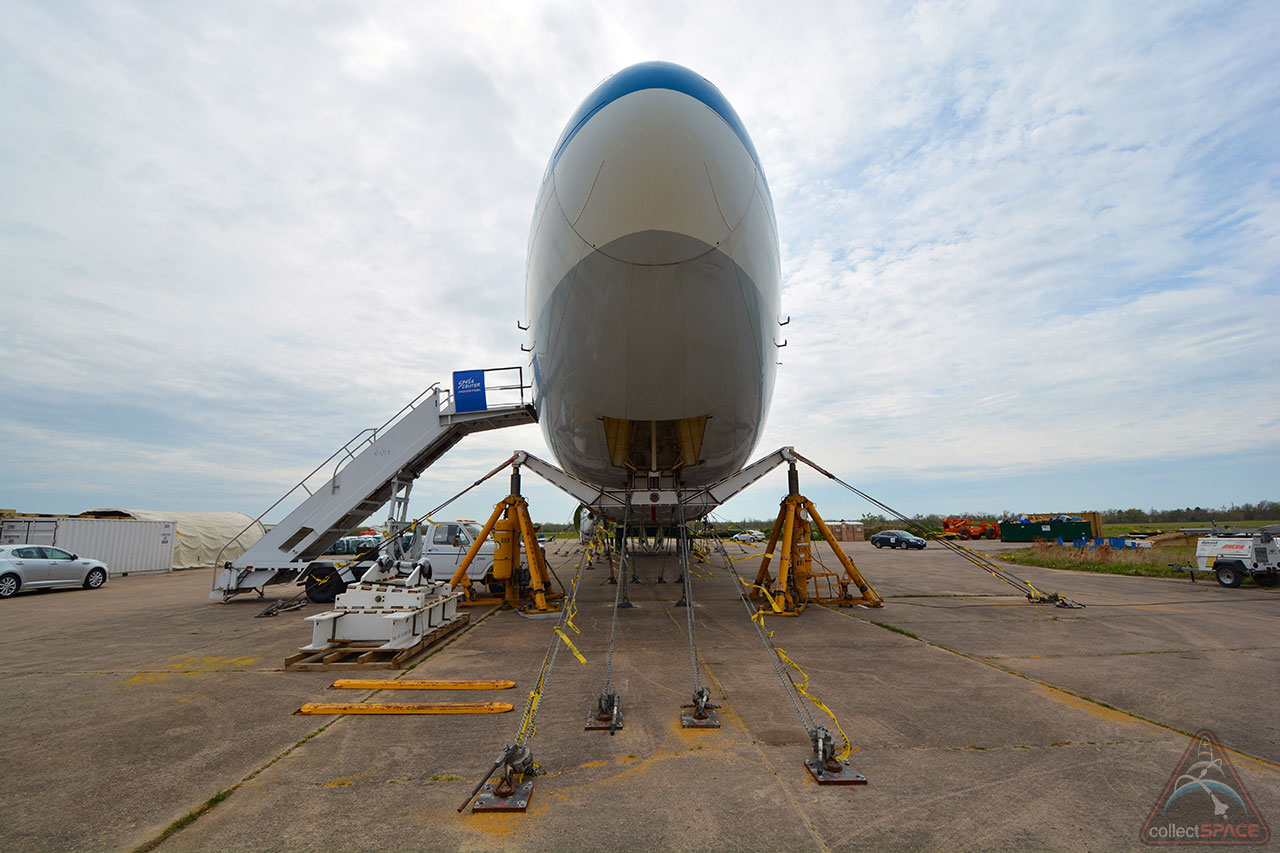 NASA's Shuttle Carrier Aircraft Moves to Space Center Houston This Month